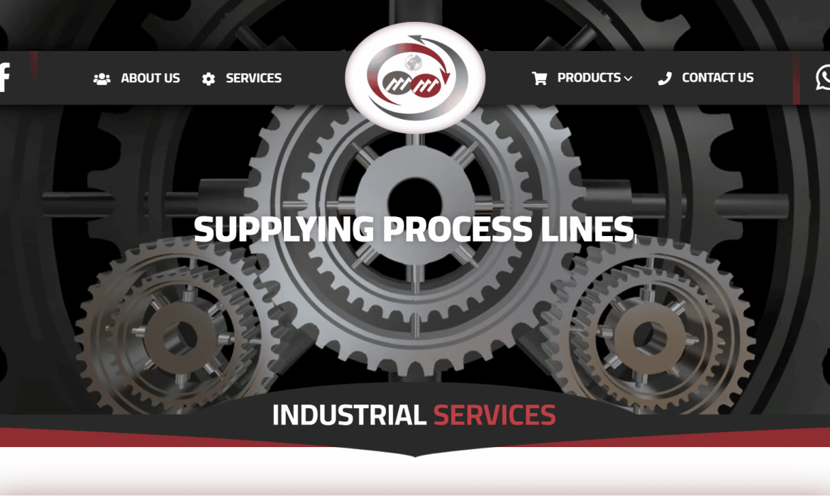 تصميم مواقع لخطوط الإنتاج ⚙️ Production lines / Process lines Web Design